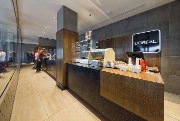 Оснащение зоны питания LOREAL в Калужской области