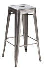 Табурет барный Tolix Silver Grey